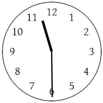 Clock: Eleven Thirty